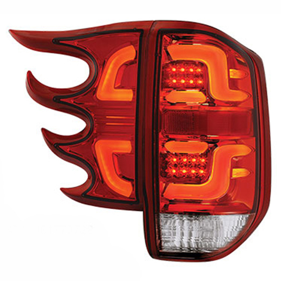 丰田坦途雷神之翼尾灯（14-21）红色（残损）